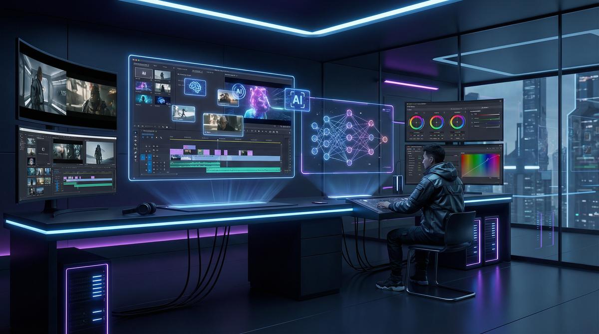 麻豆传媒AI视频创作工作室